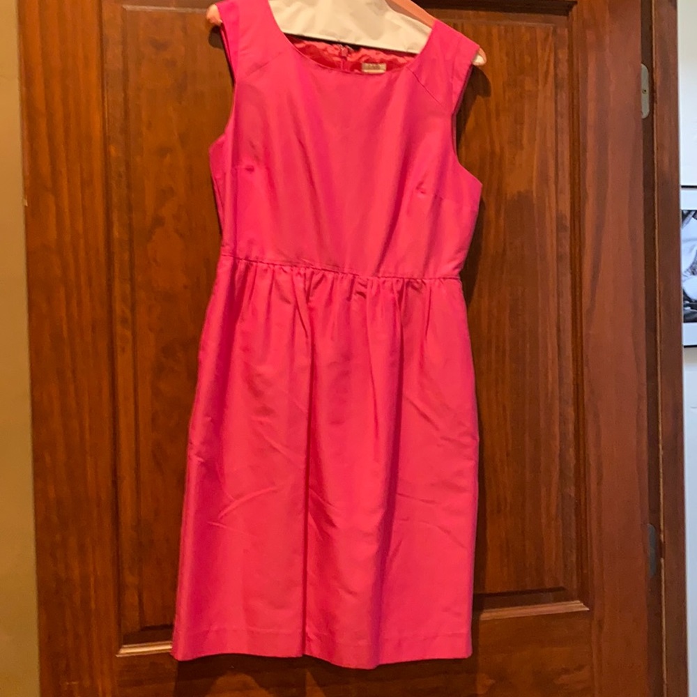Jcrew pink dress